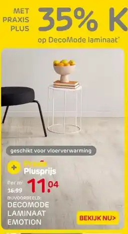 Praxis DECOMODE LAMINAAT EMOTION aanbieding