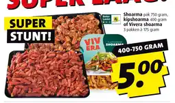Boni Shoarma, kipshoarma of Vivera shoarma aanbieding