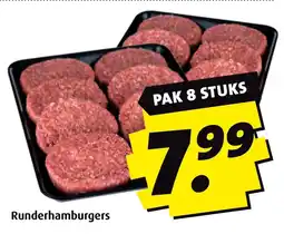 Boni Runderhamburgers aanbieding