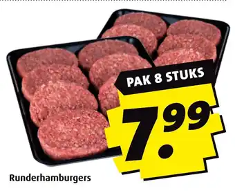 Boni Runderhamburgers aanbieding