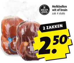 Boni Melkbollen wit of bruin aanbieding