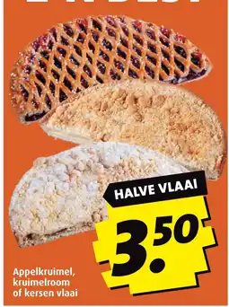 Boni Appelkruimel, kruimelroom of kersen vlaai aanbieding