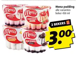 Boni Mona pudding aanbieding
