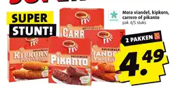 Boni Mora viandel, kipkorn, carrero of pikanto aanbieding