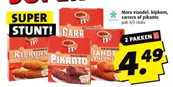 Boni Mora viandel, kipkorn, carrero of pikanto aanbieding