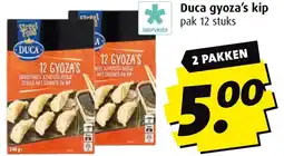Boni Duca gyoza's kip aanbieding