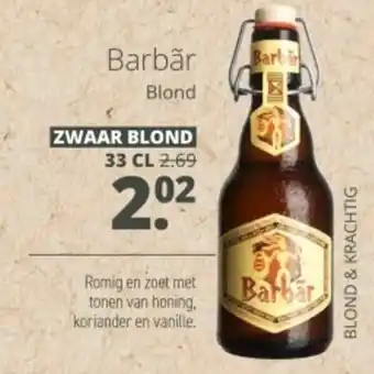 Mitra Barbar Blond aanbieding
