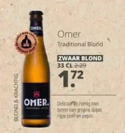 Mitra Omer Traditional Blond aanbieding