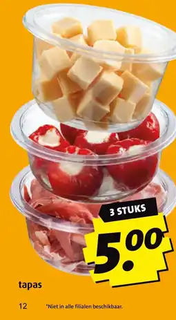 Boni tapas aanbieding