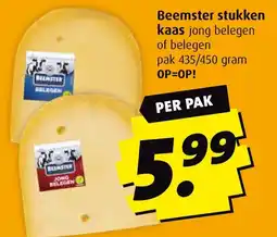 Boni Beemster stukken kaas aanbieding
