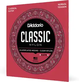 Amazon D'Addario EJ27N Student Nylon Klassieke Gitaarsnaren, Normale Spanning aanbieding
