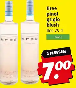 Boni Bree pinot grigio blush aanbieding