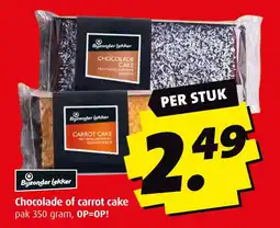 Boni Chocolade of carrot cake aanbieding