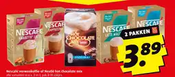 Boni Nescafé verwenkoffie of Nestlé hot chocolate mix aanbieding