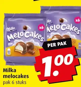 Boni Milka melocakes aanbieding