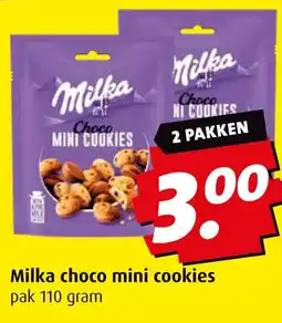 Boni Milka choco mini cookies aanbieding