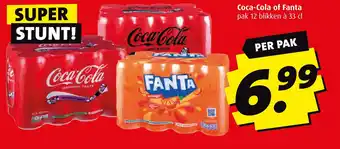 Boni Coca-Cola of Fanta aanbieding