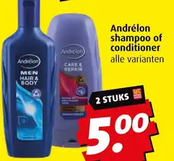Boni Andrélon shampoo of conditioner aanbieding