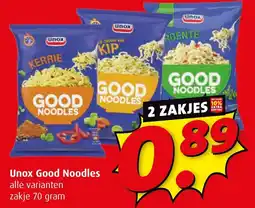 Boni Unox Good Noodles aanbieding