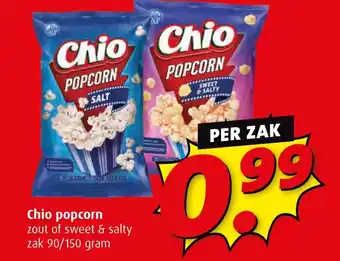 Boni Chio popcorn aanbieding