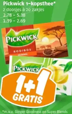 Poiesz Pickwick 1-kopsthee aanbieding
