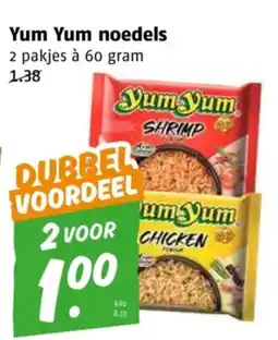 Poiesz Yum Yum noedels aanbieding