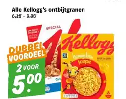 Poiesz Alle Kellogg's ontbijtgranen aanbieding