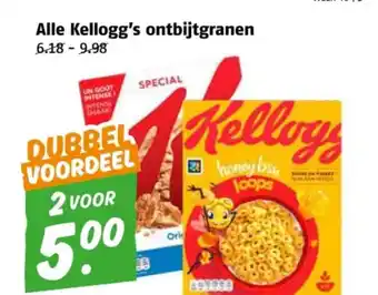 Poiesz Alle Kellogg's ontbijtgranen aanbieding