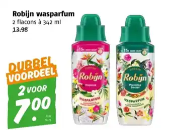 Poiesz Robijn wasparfum aanbieding