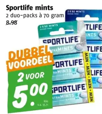 Poiesz Sportlife mints aanbieding