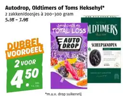 Poiesz Autodrop, Oldtimers of Toms Heksehyl aanbieding