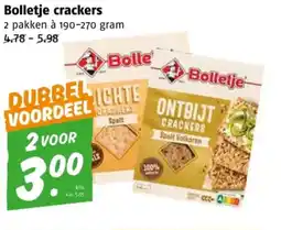 Poiesz Bolletje crackers aanbieding