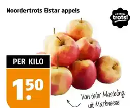 Poiesz Noordertrots Elstar appels aanbieding