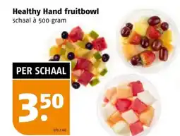 Poiesz Healthy Hand fruitbowl aanbieding