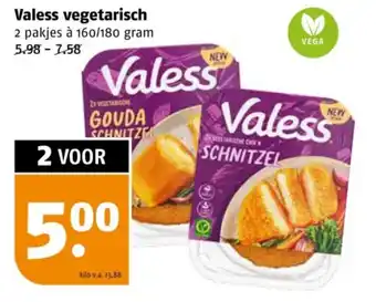 Poiesz Valess vegetarisch aanbieding