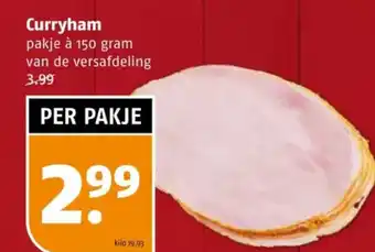 Poiesz Curryham aanbieding