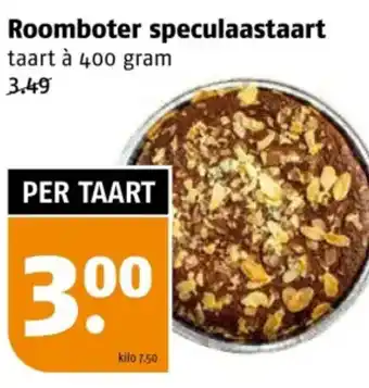 Poiesz Roomboter speculaastaart aanbieding