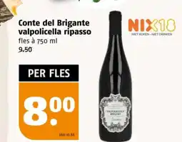 Poiesz Conte del Brigante valpolicella ripasso aanbieding