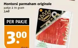 Poiesz Montorsi parmaham originale aanbieding