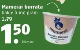 Poiesz Mamerai burrata aanbieding