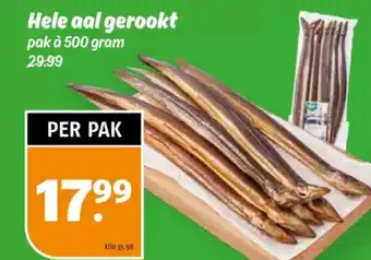 Poiesz Hele aal gerookt aanbieding