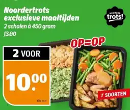 Poiesz Noordertrots exclusieve maaltijden aanbieding