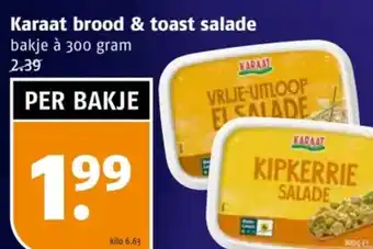 Poiesz Karaat brood & toast salade aanbieding