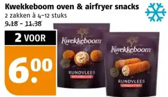 Poiesz Kwekkeboom oven & airfryer snacks aanbieding