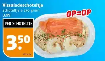 Poiesz Vissaladeschoteltje aanbieding