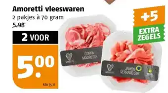 Poiesz Amoretti vleeswaren aanbieding