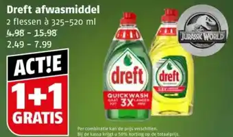 Poiesz Dreft afwasmiddel aanbieding