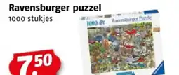 Poiesz Ravensburger puzzel aanbieding