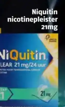Poiesz Niquitin nicotinepleister 21mg aanbieding