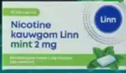 Poiesz Linn nicotine kauwgom 2mg aanbieding
